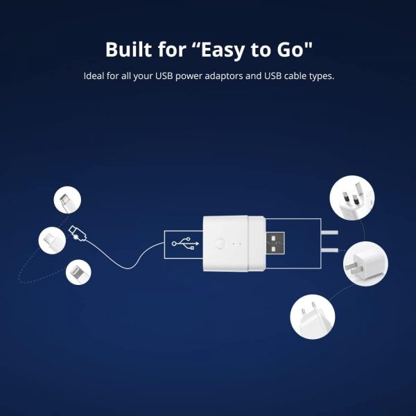 SONOFF Micro USB Smart WiFi Adaptor 5V, Smart Switch for Typ... - Image 2