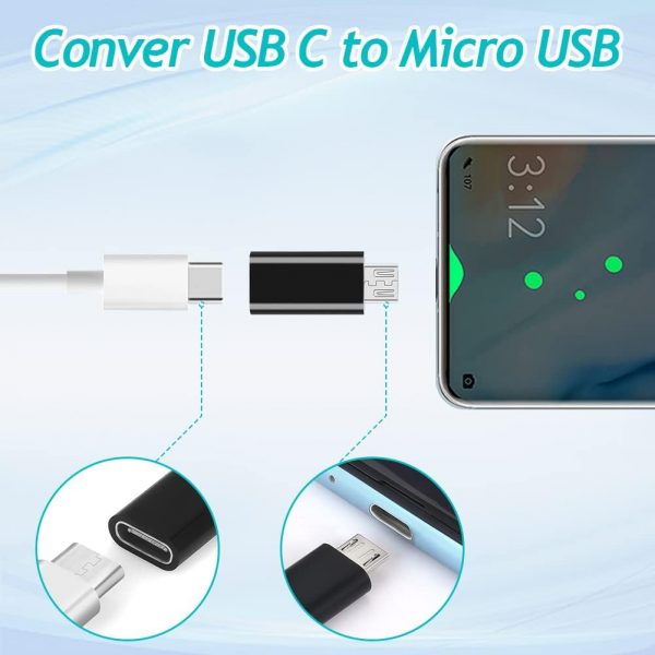 AXFEE USB to USB C Adapter, 2PCS USB C to USB and 2PCS USB t... - Image 10