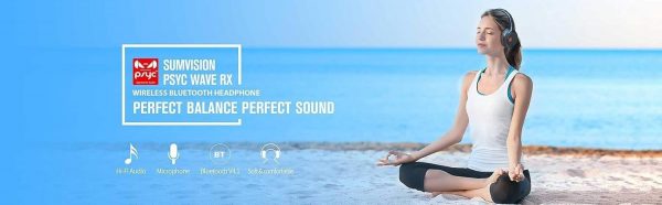 SUMVISION Wave RX Headphones Wireless And Wired Bluetooth He... - Image 9