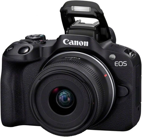 EOS R50 Black + RF-S 18-45mm F4.5-6.3 IS STM Lens Mirrorless... - Image 3