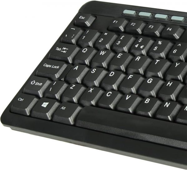 Combrite Wired Keyboard and Mouse Set, Full Size UK Layout K... - Image 7