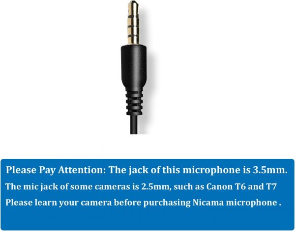 Nicama LVM1 3.5mm Lavalier Lapel Microphone with Windscreen ... - Image 4