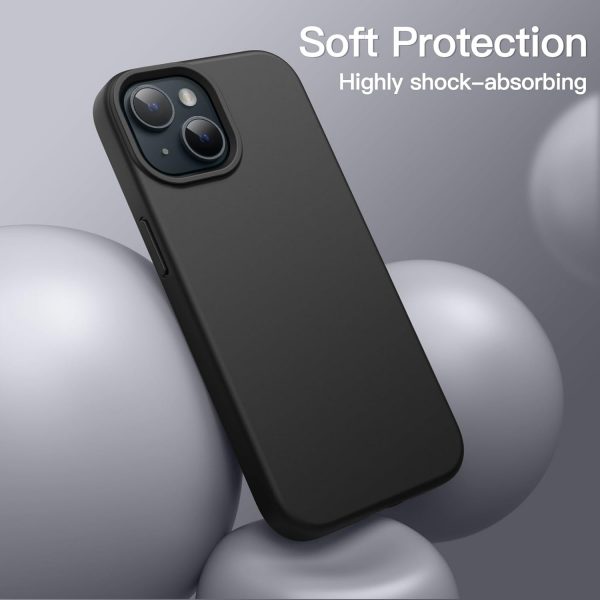JETech Silicone Case for iPhone 15 6.1-Inch, Silky-Soft Touc... - Image 5