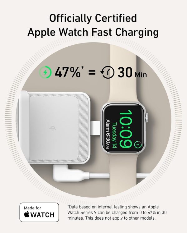 Anker MagGo 3-in-1 Wireless Charging Station, MagSafe-Compat... - Image 5