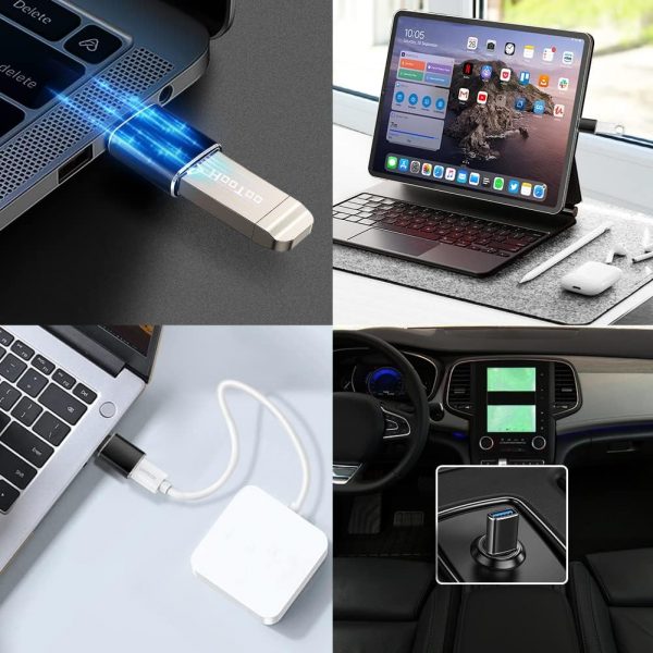 AXFEE USB to USB C Adapter, 2PCS USB C to USB and 2PCS USB t... - Image 8