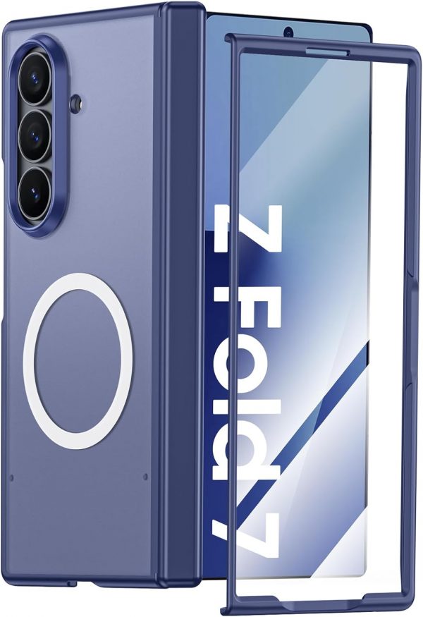 Vizvera Magnetic for Samsung Galaxy Z Fold 7 Case, Fit for M... - Image 2