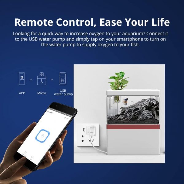SONOFF Micro USB Smart WiFi Adaptor 5V, Smart Switch for Typ... - Image 4
