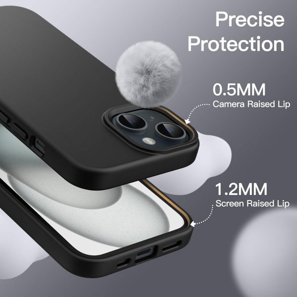 JETech Silicone Case for iPhone 15 6.1-Inch, Silky-Soft Touc... - Image 6