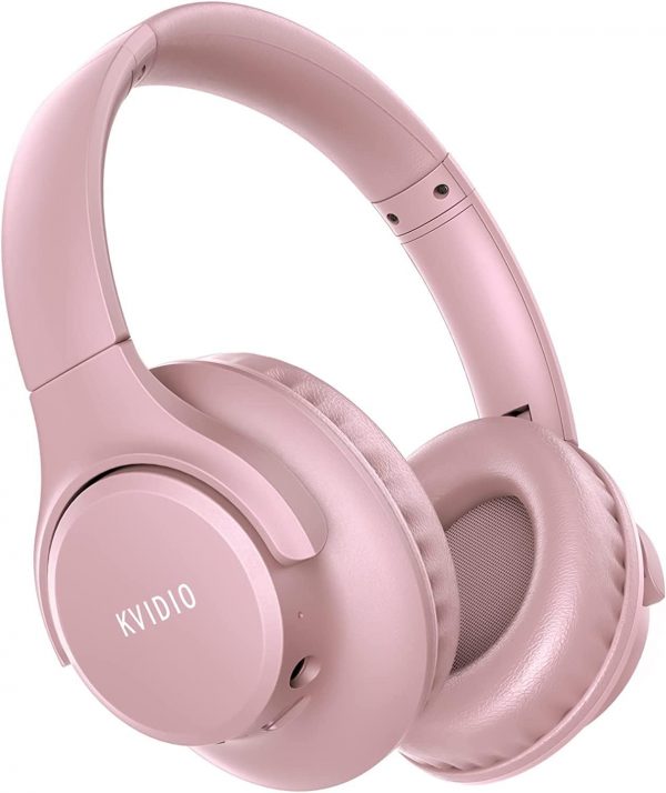 KVIDIO Bluetooth Headphones Over Ear, 65 Hours Playtime Wire... - Image 2
