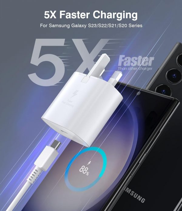 Samsung Super Fast Charger Plug USB Type C Samsung Fast Char... - Image 4