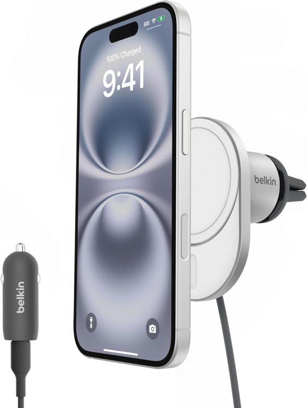 Belkin BoostCharge Pro Magnetic Wireless Car Charger with Qi... - Image 2