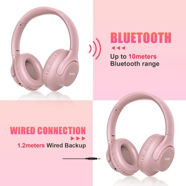 KVIDIO Bluetooth Headphones Over Ear, 65 Hours Playtime Wire... - Image 8