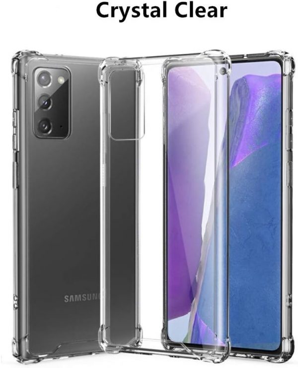 Case for Samsung Galaxy Note 20, Totill Crystal Clear [Anti-... - Image 3