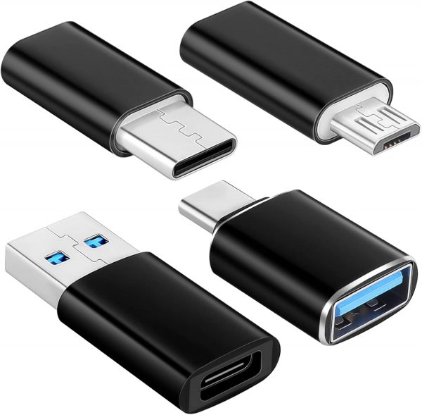 AXFEE USB to USB C Adapter, 2PCS USB C to USB and 2PCS USB t... - Image 9