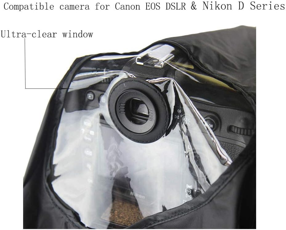 Nylon Rain Cover Protector for all Canon EOS Digital SLR & N... - Image 9