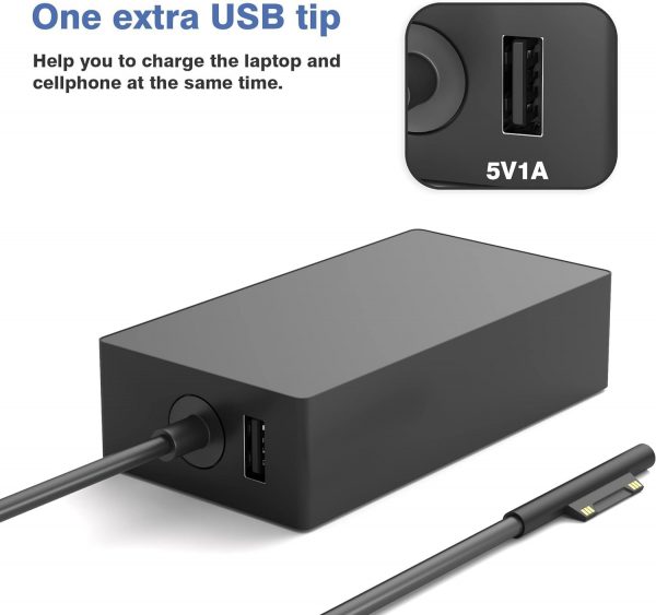Surface Pro Charger,65W Microsoft Surface Pro Charger For Su... - Image 4