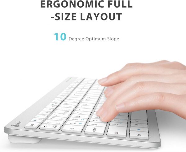 Wireless Keyboard and Mouse Set, iClever Keyboard and Mouse ... - Image 8