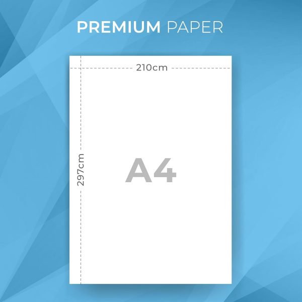 Roe Tenpo A4 Printer Paper, 500 Sheets, Smooth White Paper F... - Image 3