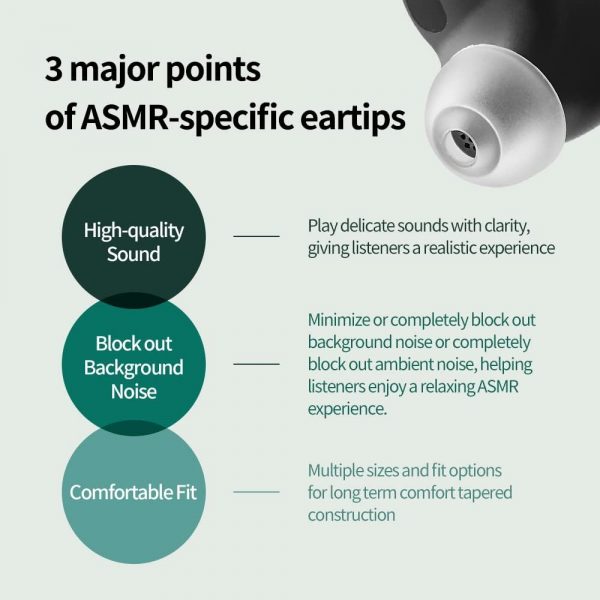 AZLA SednaEarfit MAX ASMR Standard 2 Pairs (S) - Earbud Tips... - Image 3