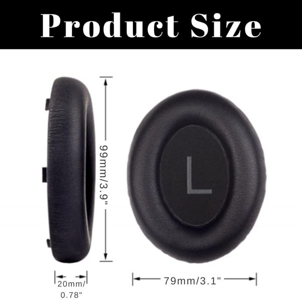 Elecphbo Replacement Ear Pads for Bose 700 Headphones, High-... - Image 3