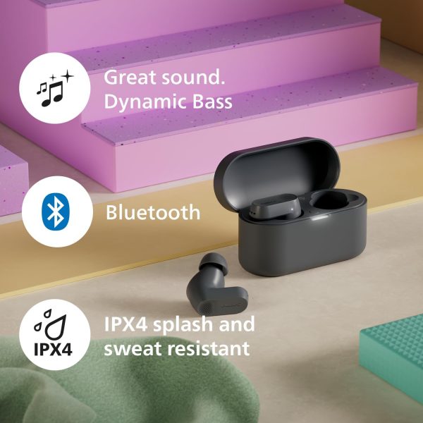 PHILIPS TAT3509GY Noise Cancelling True Wireless In Ear Blue... - Image 7