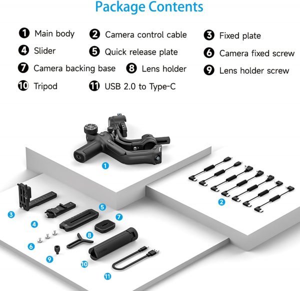 FeiyuTech SCORP 2 Gimbal Stabilizer for DSLR and Mirrorless ... - Image 7