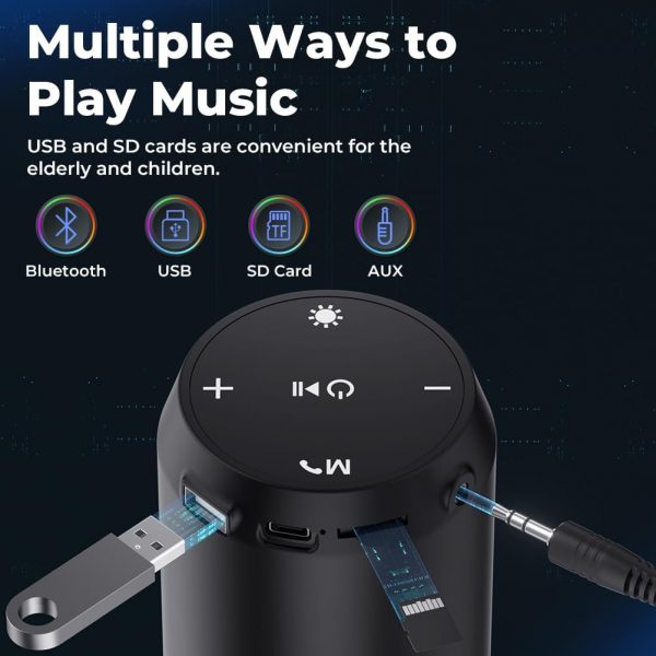 VOSFEEL Bluetooth Speaker Wireless - Portable Speakers Wirel... - Image 7