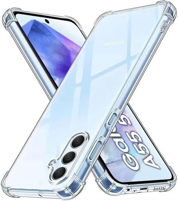 Compatible For Samsung Galaxy A55 Case, 5G Totill Crystal Cl... - Image 2
