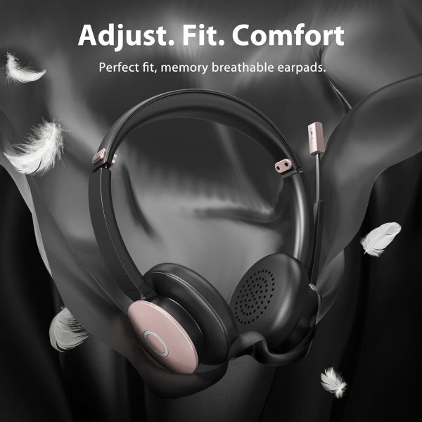 Bluetooth Headset, Wireless Headphones with Microphone Noise... - Image 5