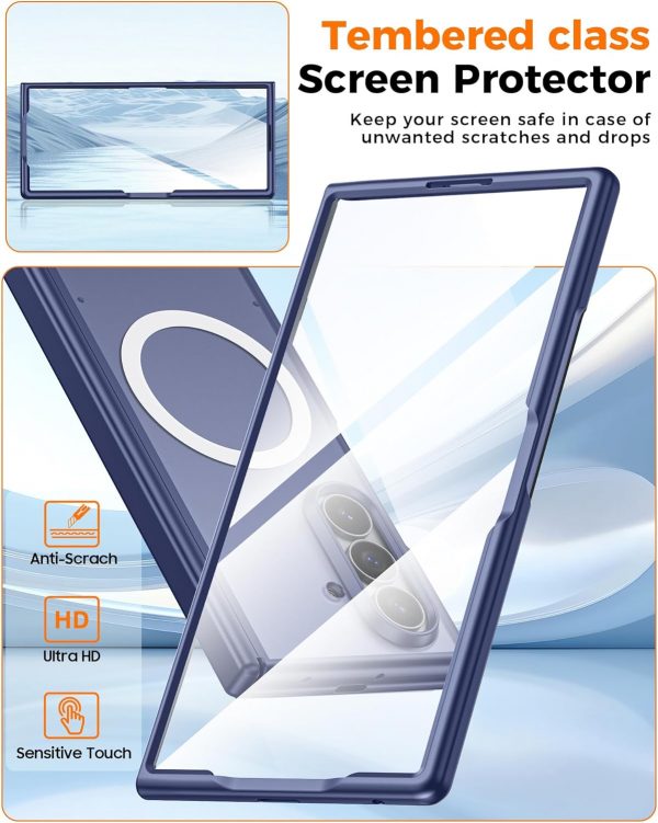 Vizvera Magnetic for Samsung Galaxy Z Fold 7 Case, Fit for M... - Image 5