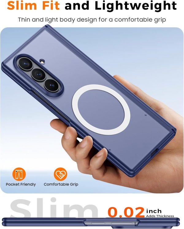 Vizvera Magnetic for Samsung Galaxy Z Fold 7 Case, Fit for M... - Image 8