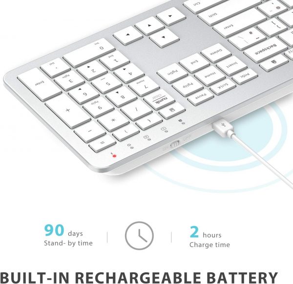 Wireless Keyboard and Mouse Set, iClever Keyboard and Mouse ... - Image 7