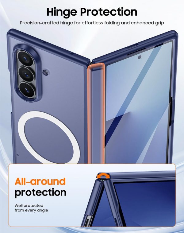 Vizvera Magnetic for Samsung Galaxy Z Fold 7 Case, Fit for M... - Image 7