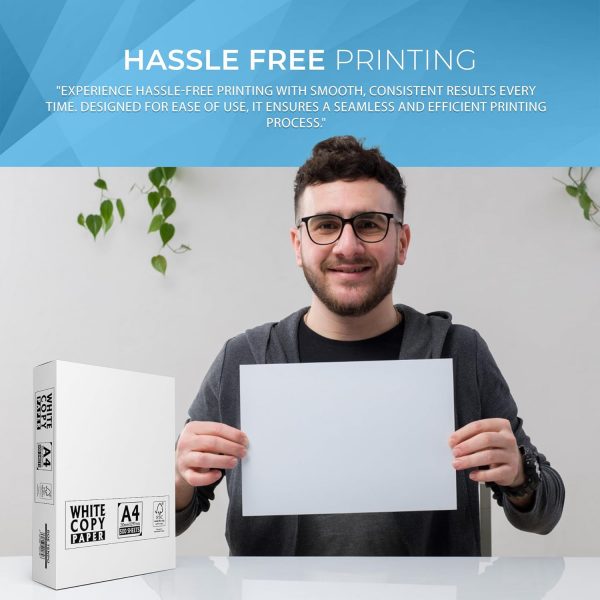 Roe Tenpo A4 Printer Paper, 500 Sheets, Smooth White Paper F... - Image 7