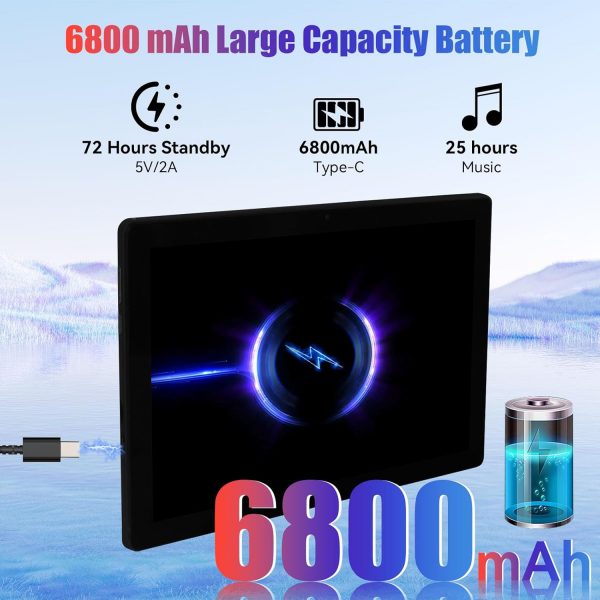 Ainmel Android 14 Tablet 11 Inch - Android Tablet with Keybo... - Image 7