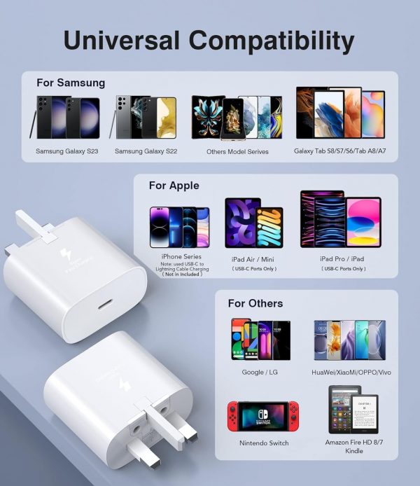 Samsung Super Fast Charger Plug USB Type C Samsung Fast Char... - Image 7