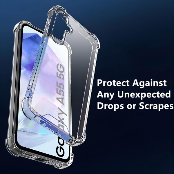 Compatible For Samsung Galaxy A55 Case, 5G Totill Crystal Cl... - Image 6