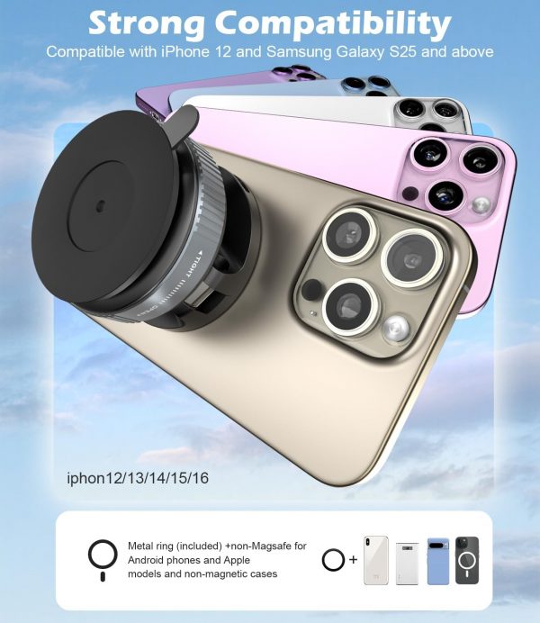 CloudValley 15W Wireless Car Charger Mount, Upgraded Nano Ge... - Image 9