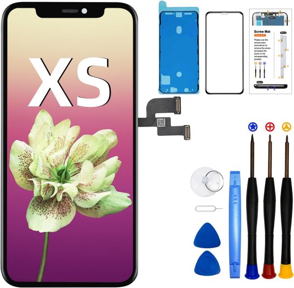 DTD Display for iPhone XS Replacement Screen Black, 5.8" LCD... - Image 2