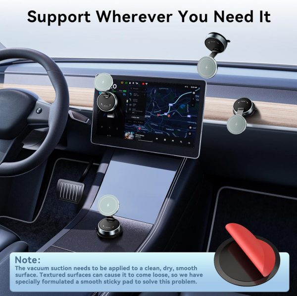 CloudValley for MagSafe Car Mount Charger, 15W Wireless Rapi... - Image 8