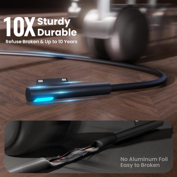 Upgraded Surface Pro Charger - 65W Fast Charging for Microso... - Image 5