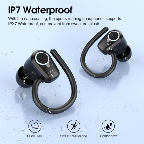 Wireless Earbuds, Bluetooth 5.3 Headphones with 4 ENC Noise ... - Image 6