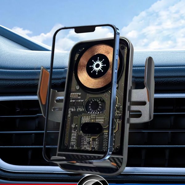 Car Phone Holder Wireless Charger, Wireless Car Charger Auto... - Image 2
