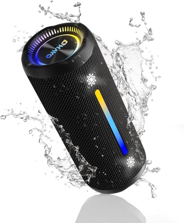 Bluetooth Speaker With LED Light, Portable Wireless Speakers... - Image 2