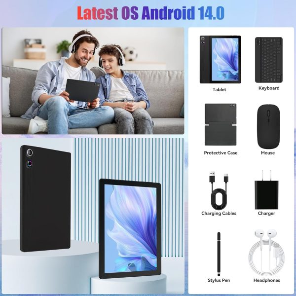 Ainmel Android 14 Tablet 11 Inch - Android Tablet with Keybo... - Image 8