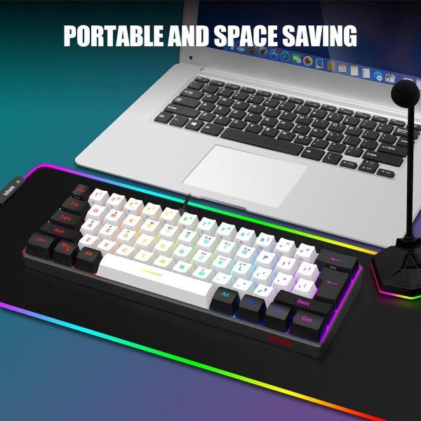 RedThunder 60% Gaming Keyboard and Mouse Combo, Ultra-Compac... - Image 8