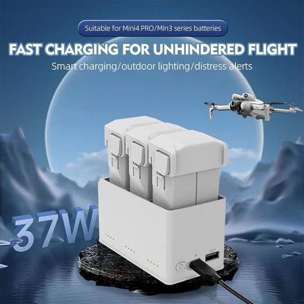 INSYOO Original Mini 4 Pro/Mini 3/Mini 3 Pro Two-Way Chargin... - Image 2