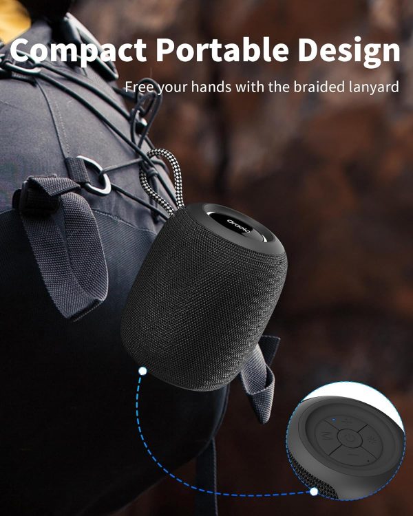 oraolo Mini Bluetooth Speaker, IPX7 Waterproof Portable Spea... - Image 6