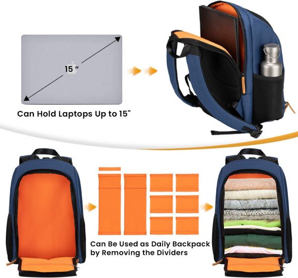 TARION TB-02 Camera and Laptop Rucksack, Photography Knapsac... - Image 5
