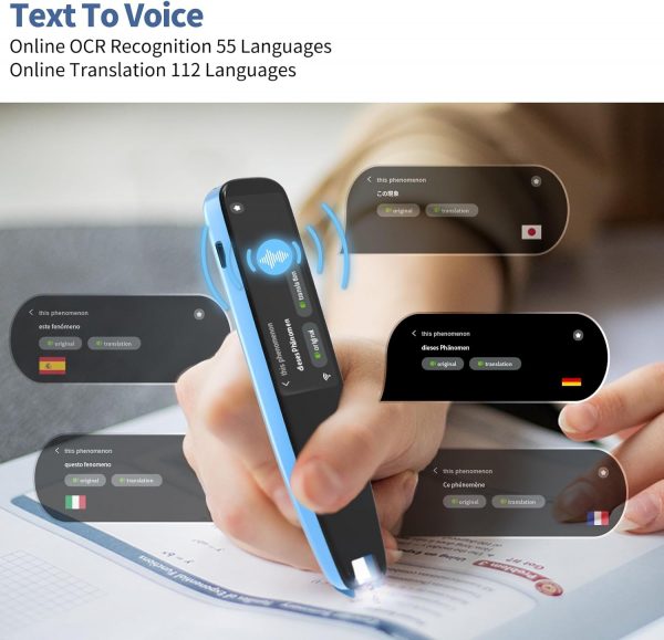 NEWYES Scan Reader, Translation Pen, Online 112 Language Por... - Image 5